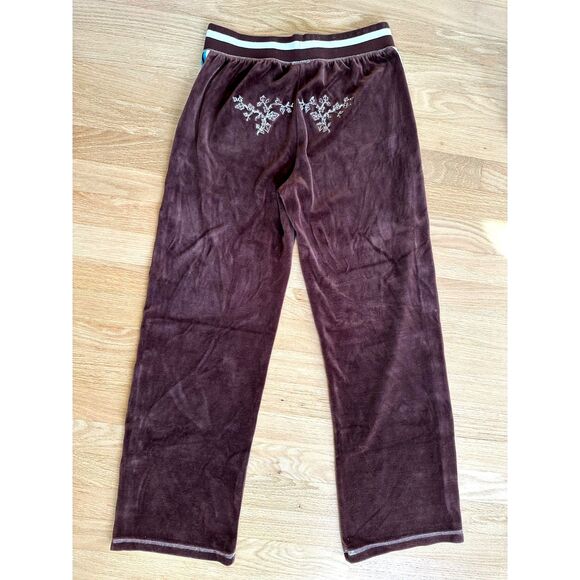 Y2k Hello Kitty Chocolate Brown Blue Tracksuit Jacket & Bottoms Girls 14/16 - Picture 7 of 15